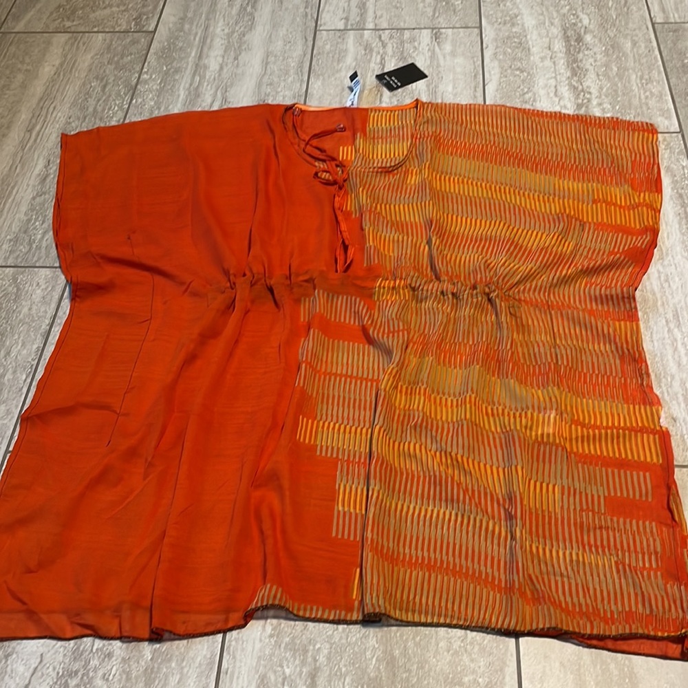 Cristina Love,one size,orange cover up for women